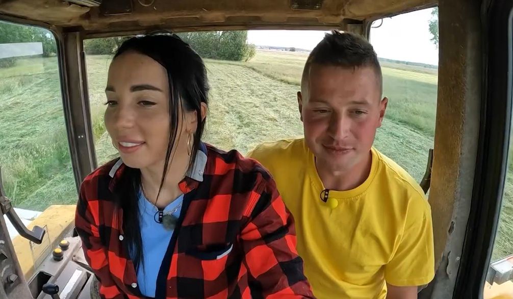 Agnieszka i Krzysztof  w "Rolnik szuka żony"