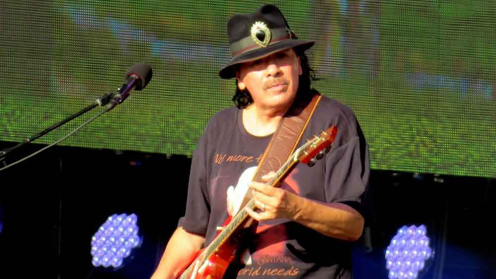 Carlos Santana, legenda muzyki, zasłabł na próbie przed 