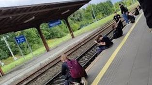 Zrobiła zdjęcie na dworcu. "To realne zagrożenie życia"