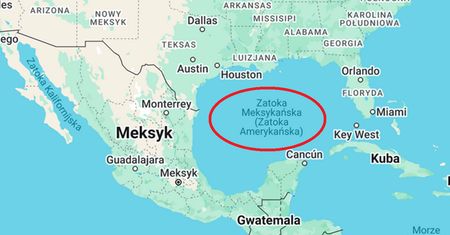 Meksyk grozi pozwem. Ciąg dalszy afery wokół nazwy Zatoki Meksykańskiej