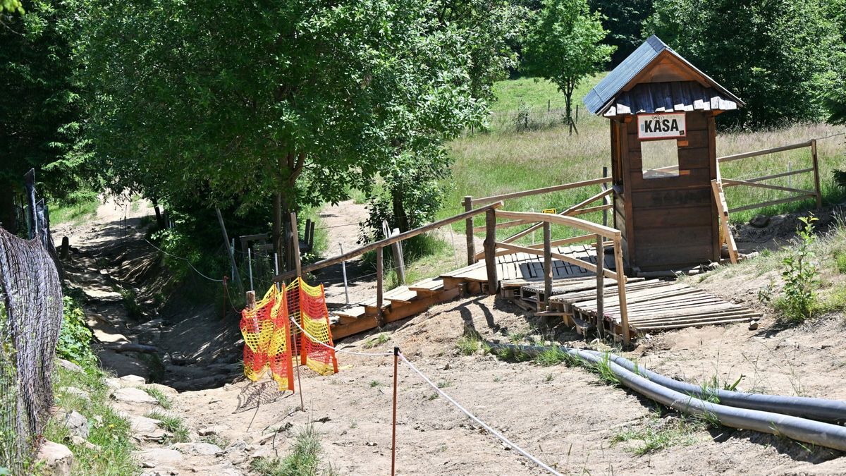 Szlak wzd?u? kolejki na Guba?�wk? nadal zamkni?ty
Fot. Pawel Murzyn/East News, Zakopane, 08.07.2023. Ciag dalszy sporu o szlak na Gubalowke. Dwa lata temu PKL wyznaczy?y wzdluz trasy kolejki bezplatne przejscie. Kilka dni temu w poprzek szlaku postawiono plot, a za jego przejscie zaczeto pobierac oplaty.
Pawel Murzyn