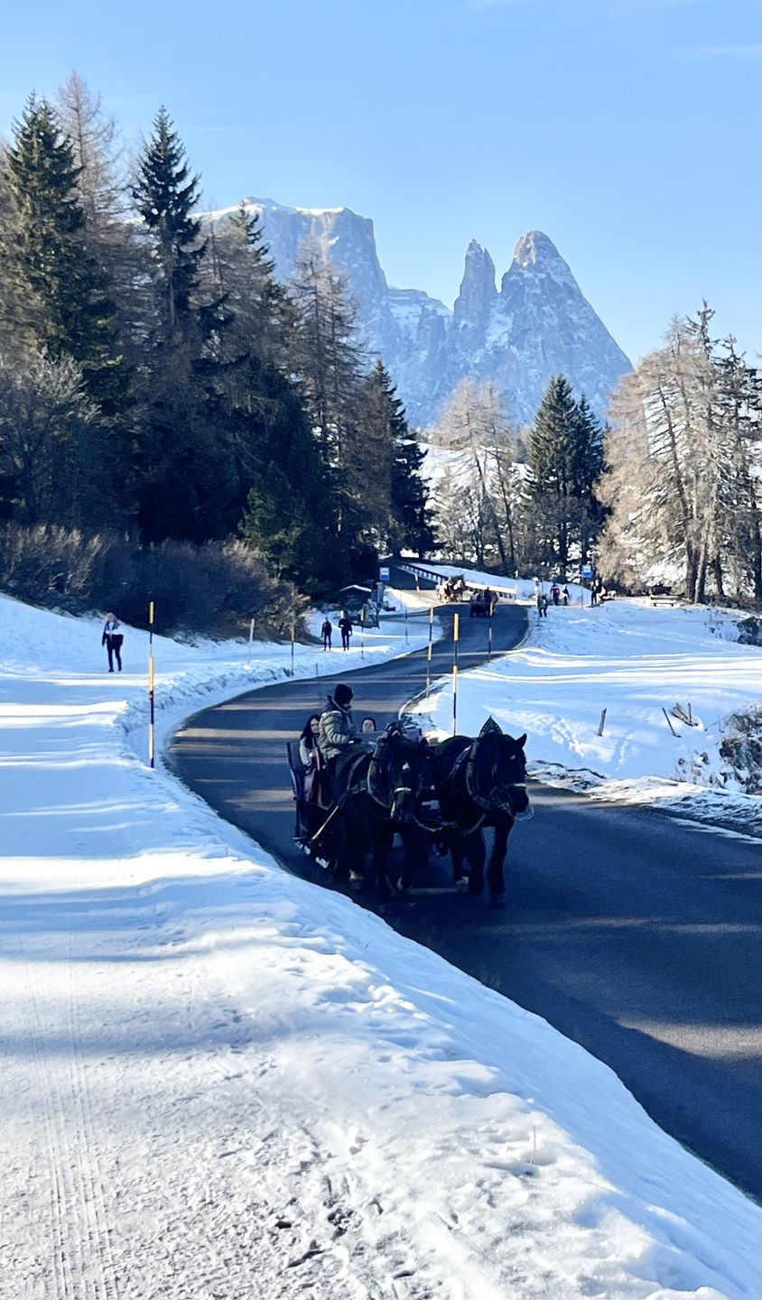 Alpe di Siusi to prawdziwy zimowy raj