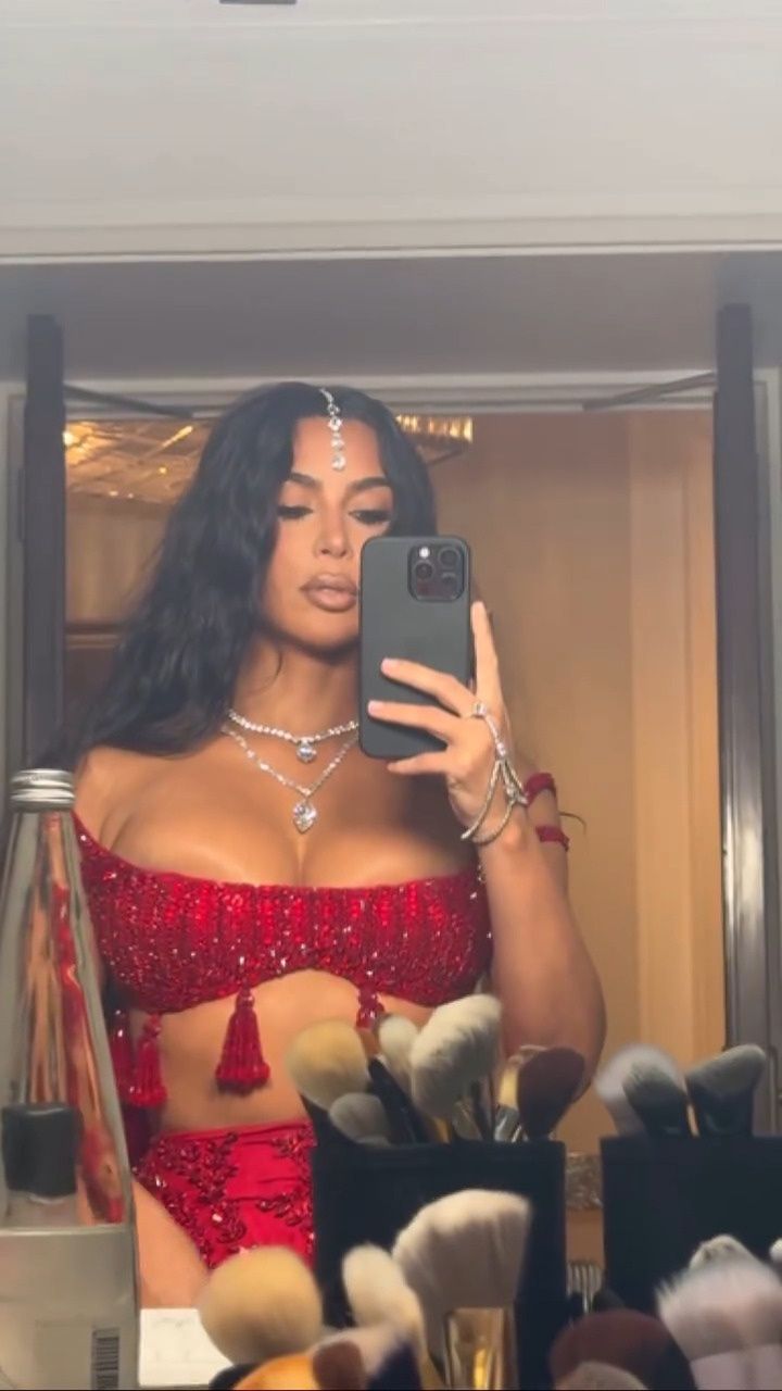 Ślubna stylizacja Kim Kardashian