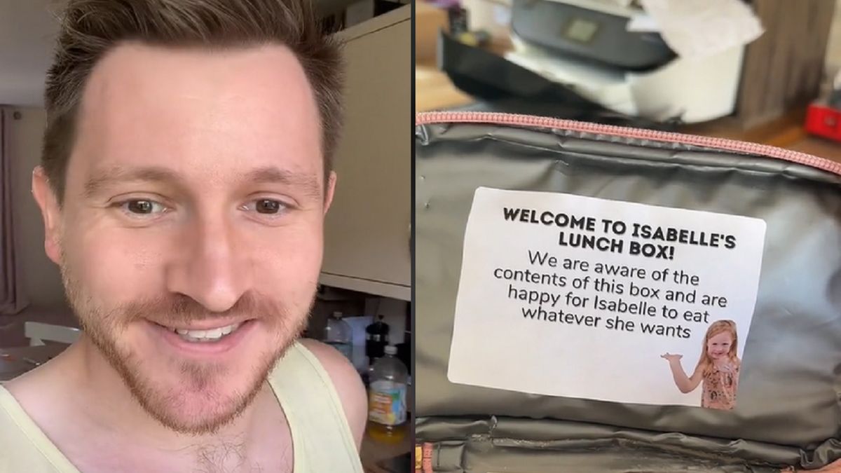 Wściekły tata umieścił w lunchu specjalną notatkę.