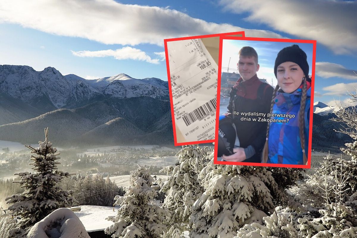 Jeden dzień w Zakopanem. Tyle wydała. Zawrotna kwota. I to bez noclegu