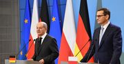 Kanclerz Olaf Scholz w Warszawie. Premier Morawiecki o Ukrainie i Nord Stream 2