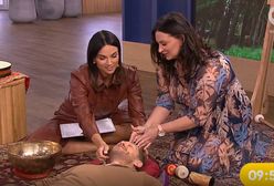 Damian Michałowski był w "Dzień dobry TVN" spragniony pieszczot. Niestety Paulina Krupińska przesadziła