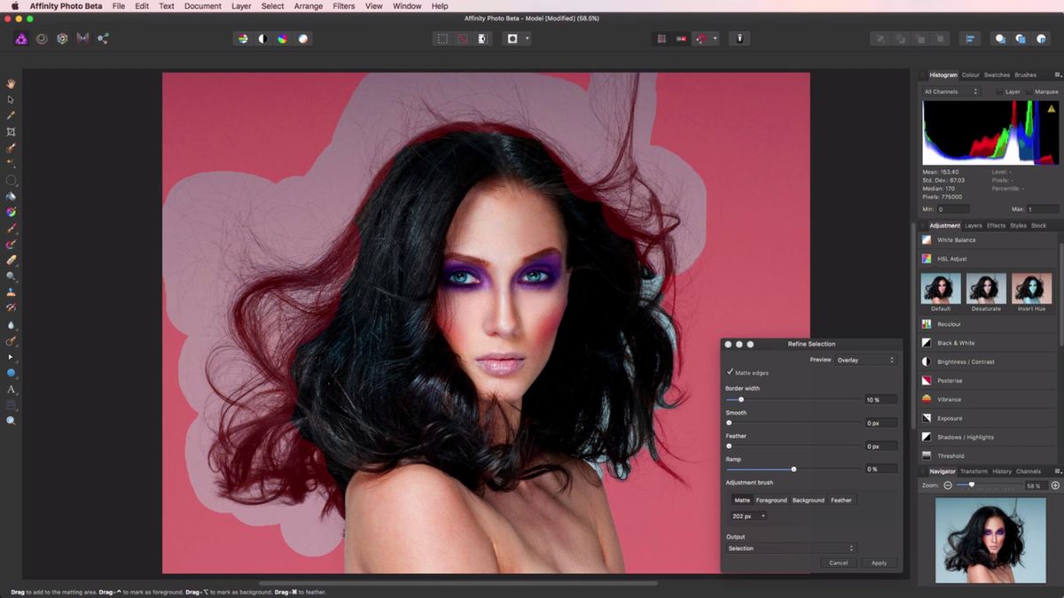 Aktualizacja Affinity Photo 1.5 przynosi duże zmiany. Wersja na Windowsa w niskiej cenie już dostępna 1