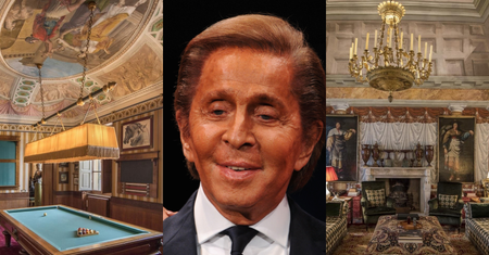 Valentino Garavani sprzedaje luksusową willę w Toskanii za ponad 13 MILIONÓW DOLARÓW! (ZDJĘCIA)