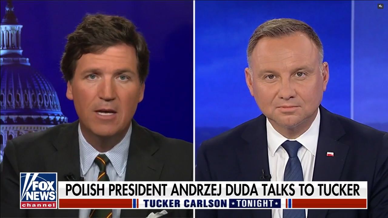 Andrzej Duda w FOX News skomentował słowa Joe Bidena. "To całkowita nieprawda"