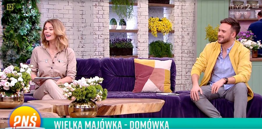 Kasia Dziurska i Emilian Gankowski w "Pytaniu na śniadanie"