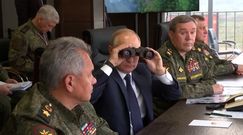 Władimir Putin na poligonie. Nowy sprzęt bojowy na ćwiczeniach Zapad-21
