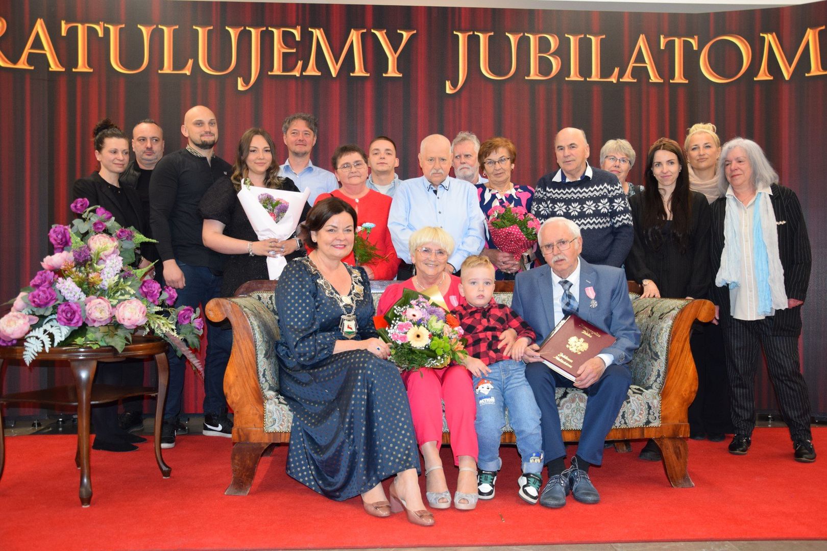 Złote Gody w Pile. Przeżyli ze sobą pół wieku i ciągle im mało. Kochają się mimo upływu lat