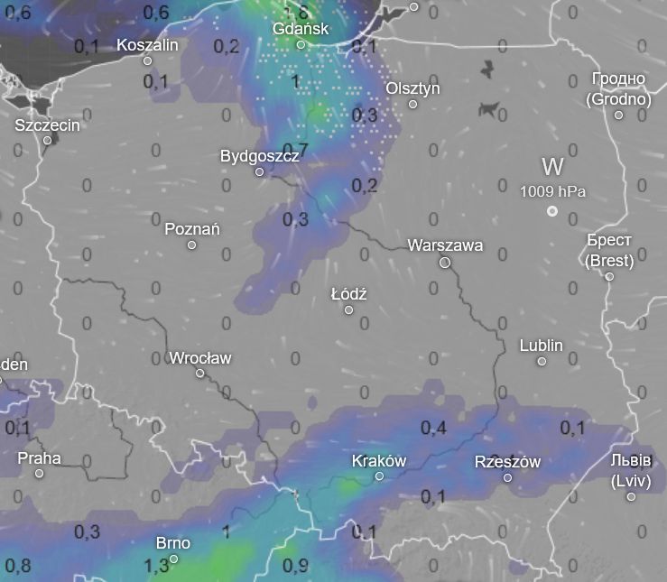 Pogoda. Śnieg 14 marca na północy kraju