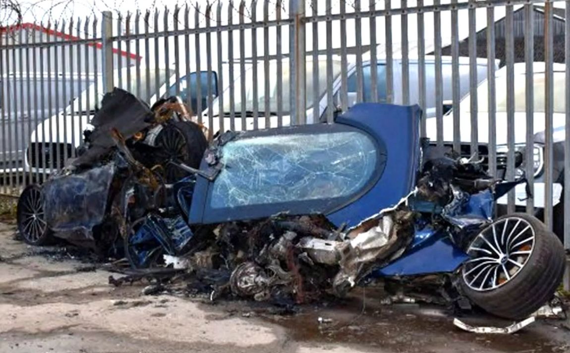 Tyle zostało z McLarena