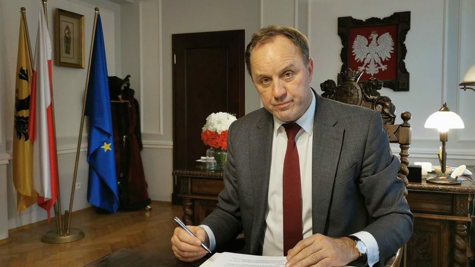 Marszałek Mieczysław Struk otrzymał groźbę śmierci