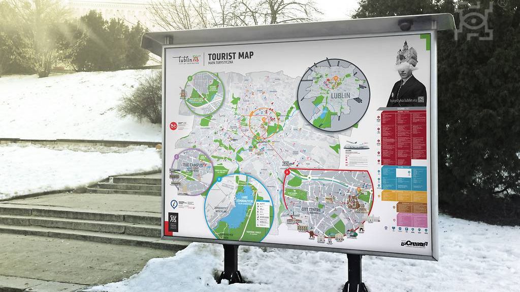 mapa turystyczna lublina