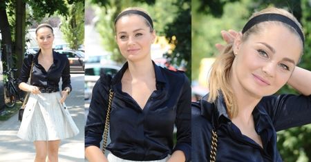 Małgorzata Socha w czerni! SCHUDŁA? (ZDJĘCIA)