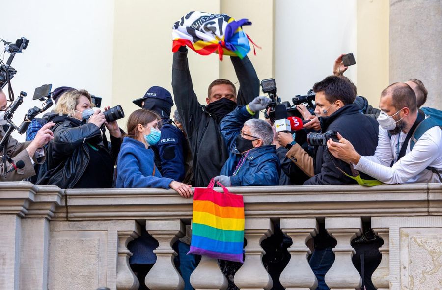 Robert Bąkiewicz skazany za przemoc