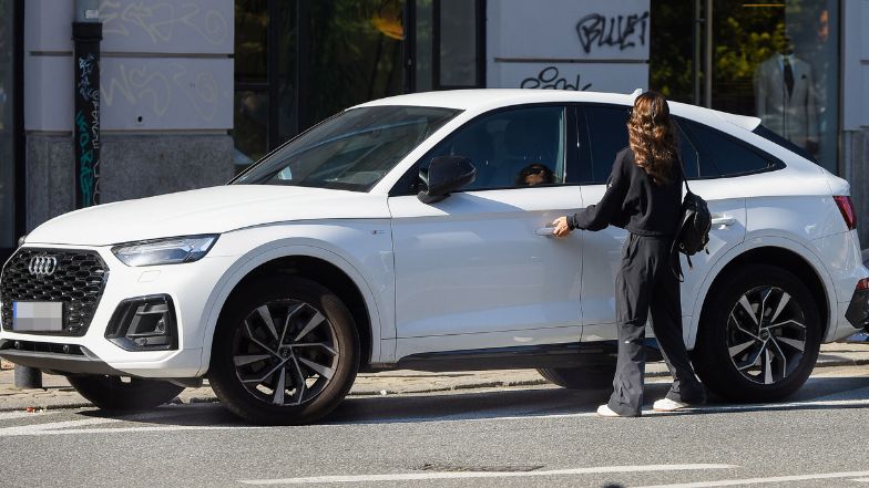 Przyłapana na gorącym uczynku