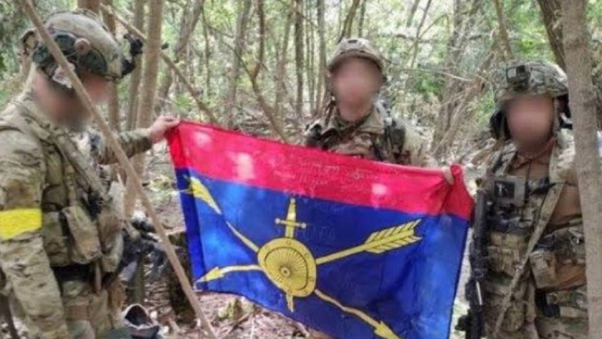 Zwiadowcy zniszczyli rosyjską rakietę.