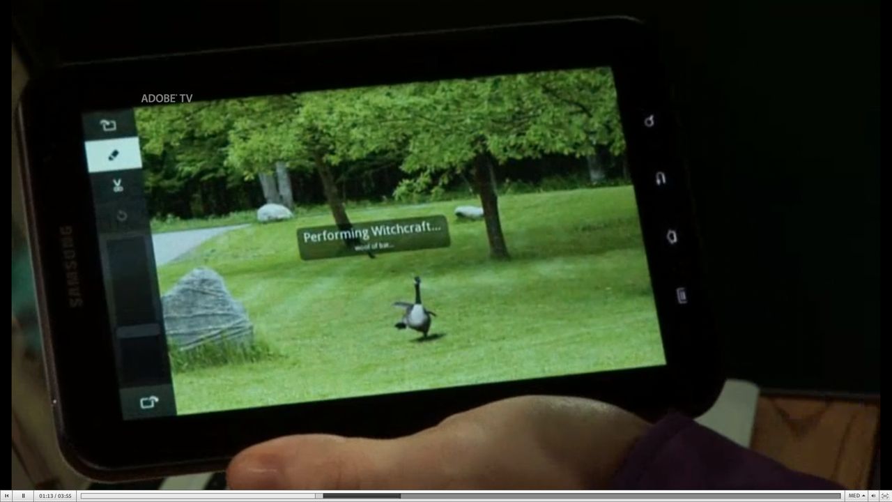 Content Aware Fill na tablecie Samsung Galaxy TAB