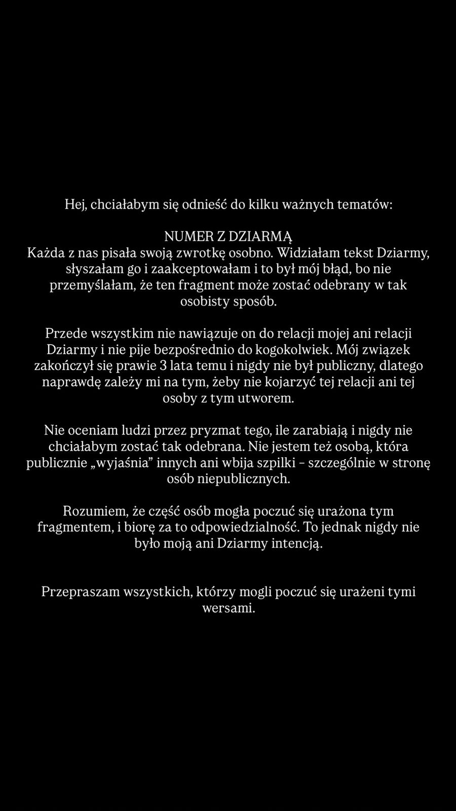 Oświadczenie Fausti