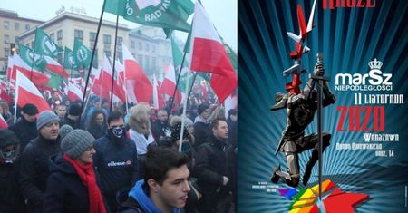 Narodowcy pochwalili się plakatem Marszu Niepodległości. Z BŁĘDAMI...