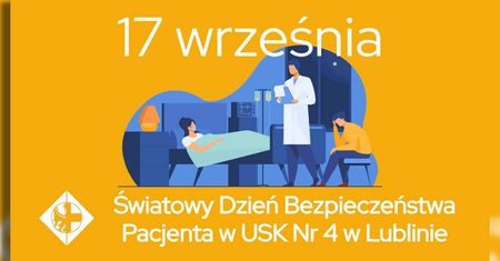 Światowy Dzień Bezpieczeństwa Pacjenta w USK Nr 4 – bezpłatne porady dla każdego