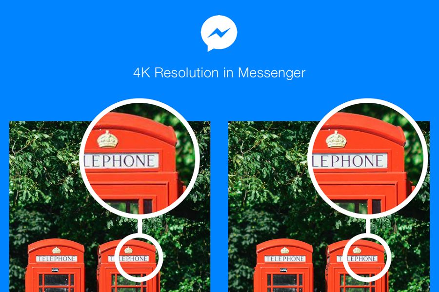 Messenger wreszcie pozwoli na wysyłanie zdjęć w 4K