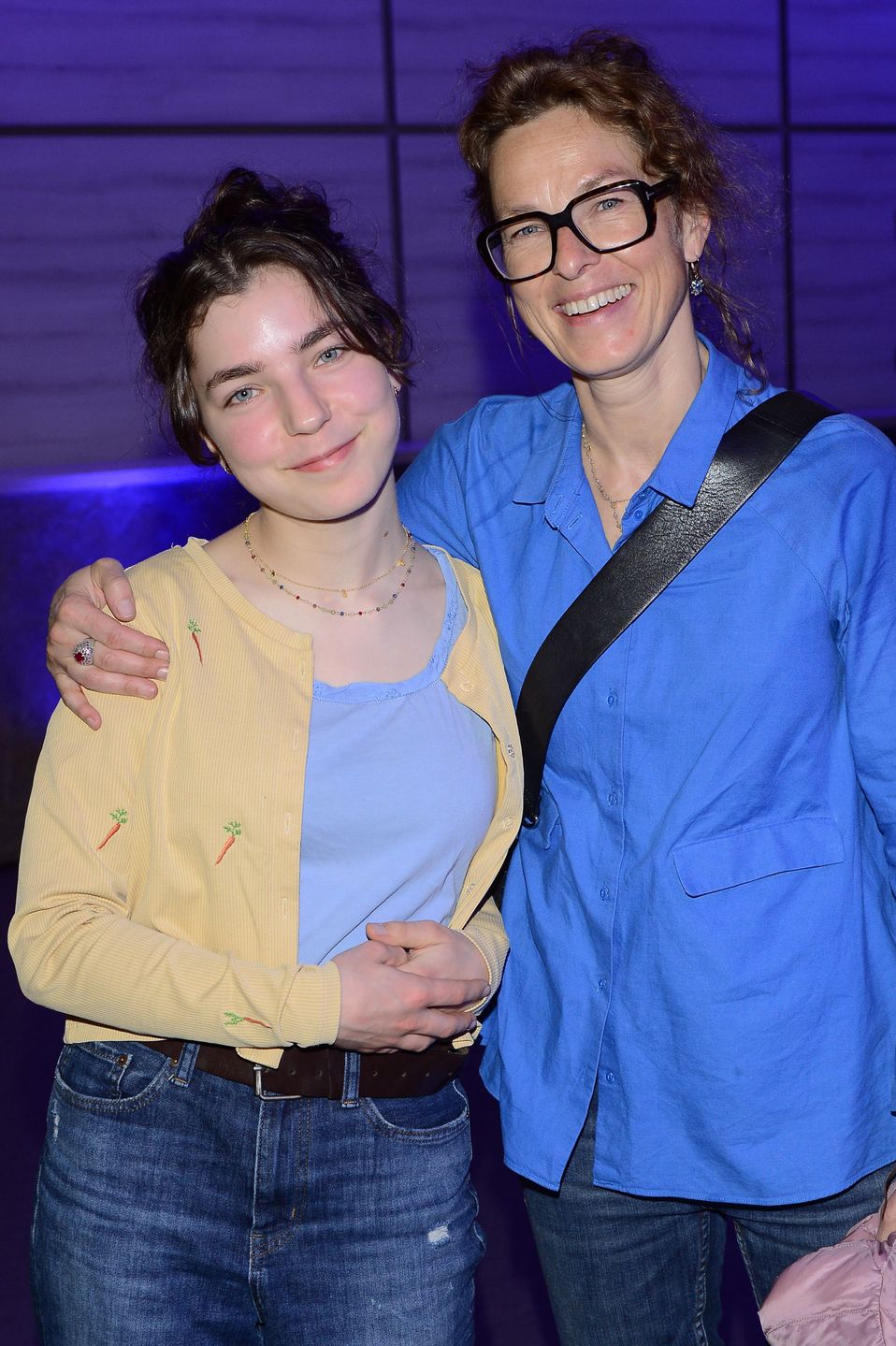 Zbigniew Zamachowski i Aleksandra Justa na koncercie z dziećmi: Bronisławą, Marią, Antonim