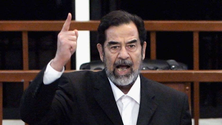 Saddam Husajn - dyktatorski prezydent Iraku w latach 1979-2003