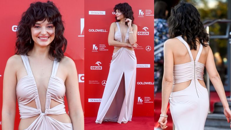 Maria Dębska wystroiła się w wycięcia na zamknięcie Festiwalu Filmowego w Gdyni. Korzystnie wypadła? (ZDJĘCIA)