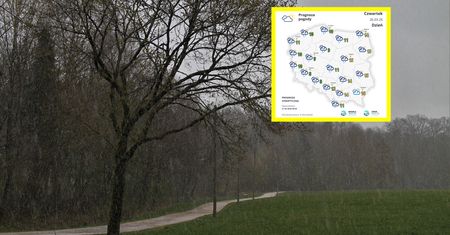 Chłodne dni i deszczowe prognozy dla Polski. Początek wiosny nie zachwyci