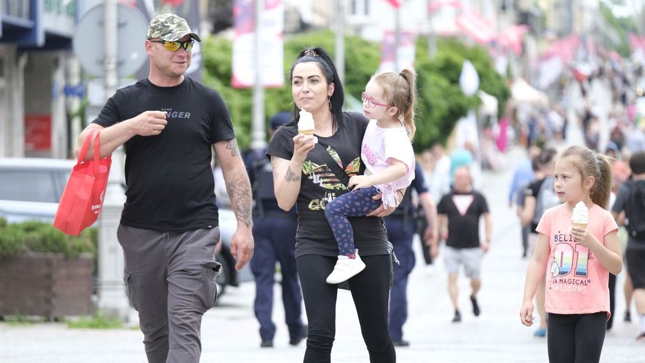 Budzenie Sienkiewki w Kielcach. W sobotę deptak tętnił życiem 