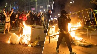 Gorąco na ulicach Barcelony. Protest przerodził się w zamieszki