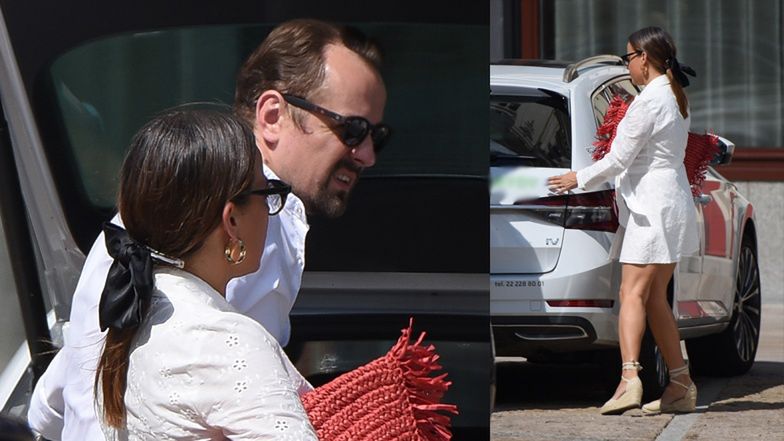 Anna Mucha relaksuje się w drogim hotelu 