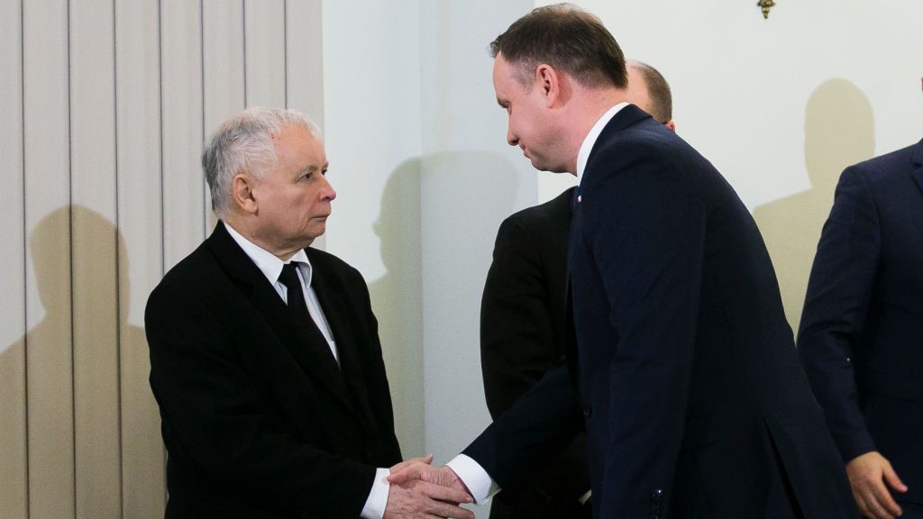 Jarosław Kaczyński, Andrzej Duda