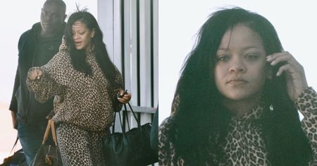 Drapieżna Rihanna w dresie w panterkę świeci nieumalowanym licem. Lubicie ją w naturalnym wydaniu?