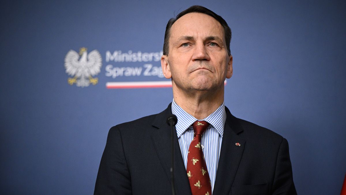 Polish FM Radoslaw Sikorski is seen at the Ministry of Foreign Affairs in Warsaw, Poland on 26 November, 2024. (Photo by Jaap Arriens/NurPhoto via Getty Images)