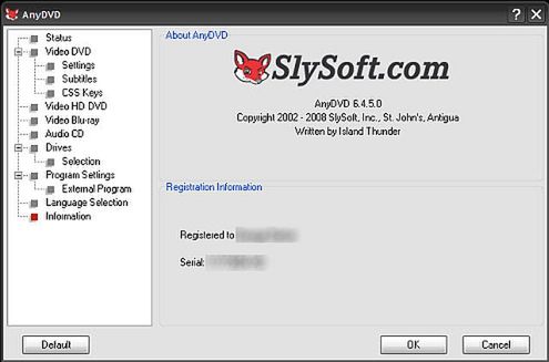 AnyDVD (HD) 6.5.4.0 - nowe zabezpieczenia już nie straszne 2