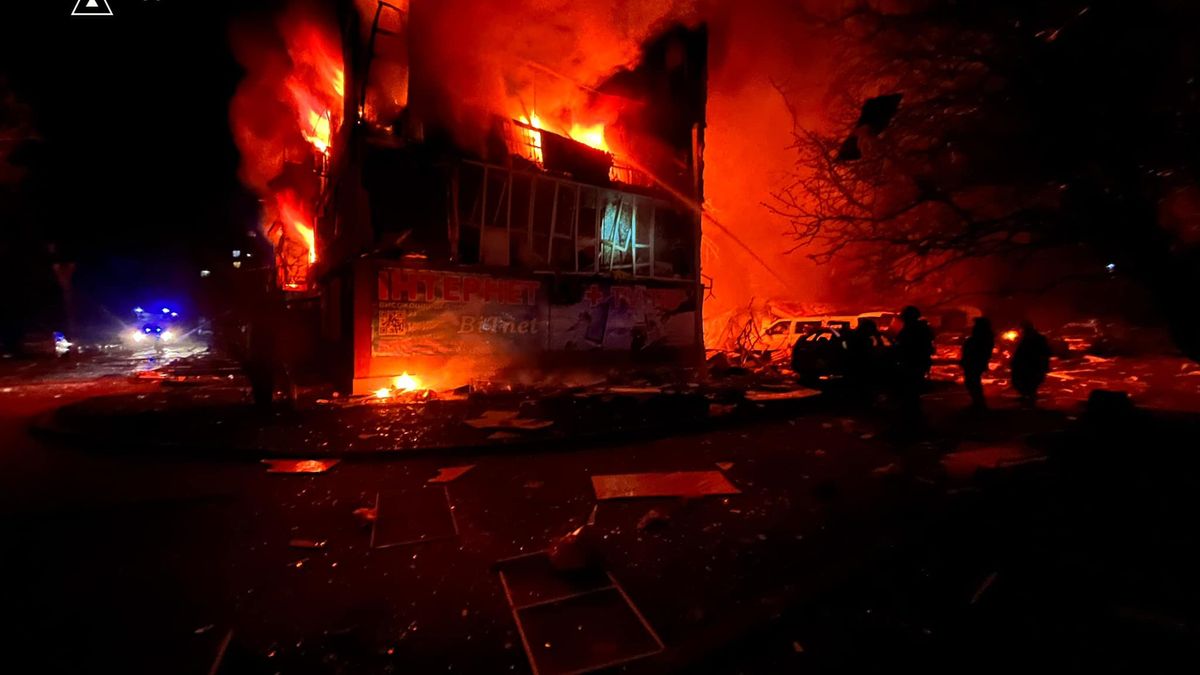 Rosja zaatakowała blok mieszkalny