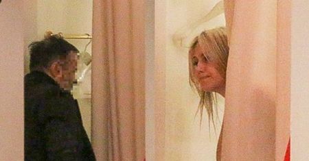 Magdalena Ogórek w nocy odwiedziła przymierzalnię. Towarzyszył jej tajemniczy mężczyzna (ZDJĘCIA)