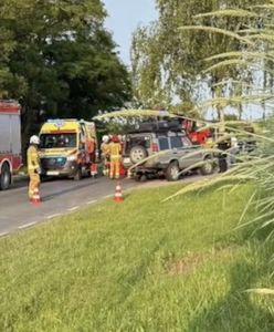 Zjeżdżała rowerem z górki. Wjechała prosto w autobus