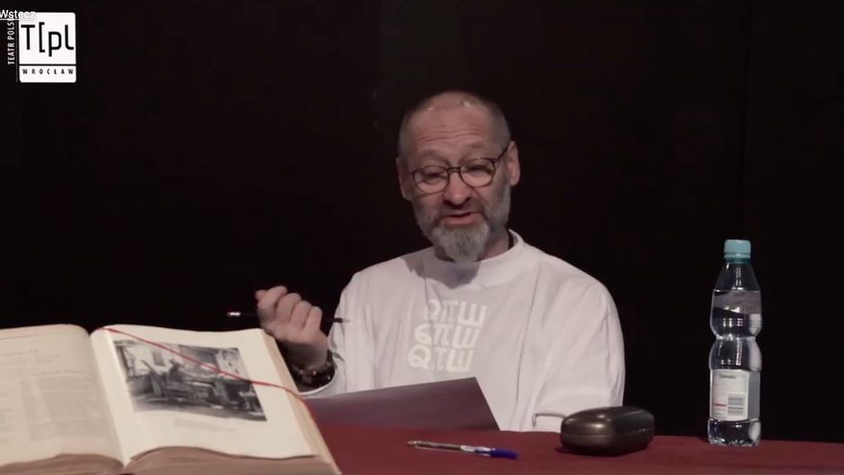 Mariusz Kiljan z Teatru Polskiego będzie uczestniczył w próbie stolikowej "Pana Tadeusza"