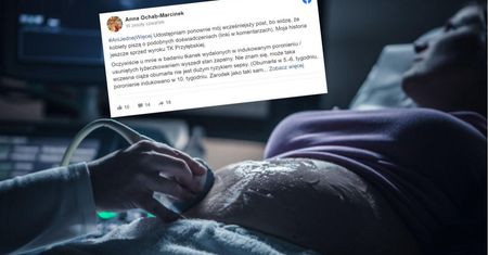 Chodziła z obumarłą ciążą. "Powiedział, że tamten lekarz powinien to widzieć"