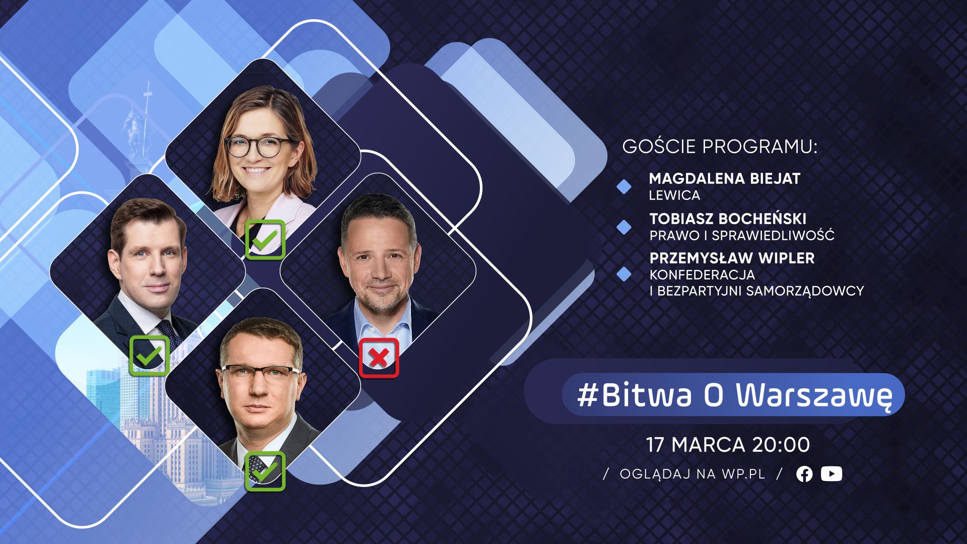 #BitwaOWarszawę w niedzielę 17 marca na stronie głównej Wirtualnej Polski 