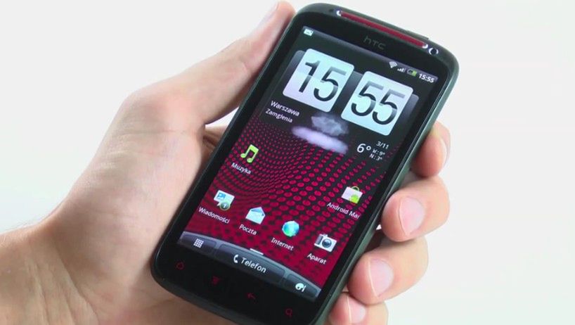 HTC Sensation XE - HTC Sense UI | fot. wł.