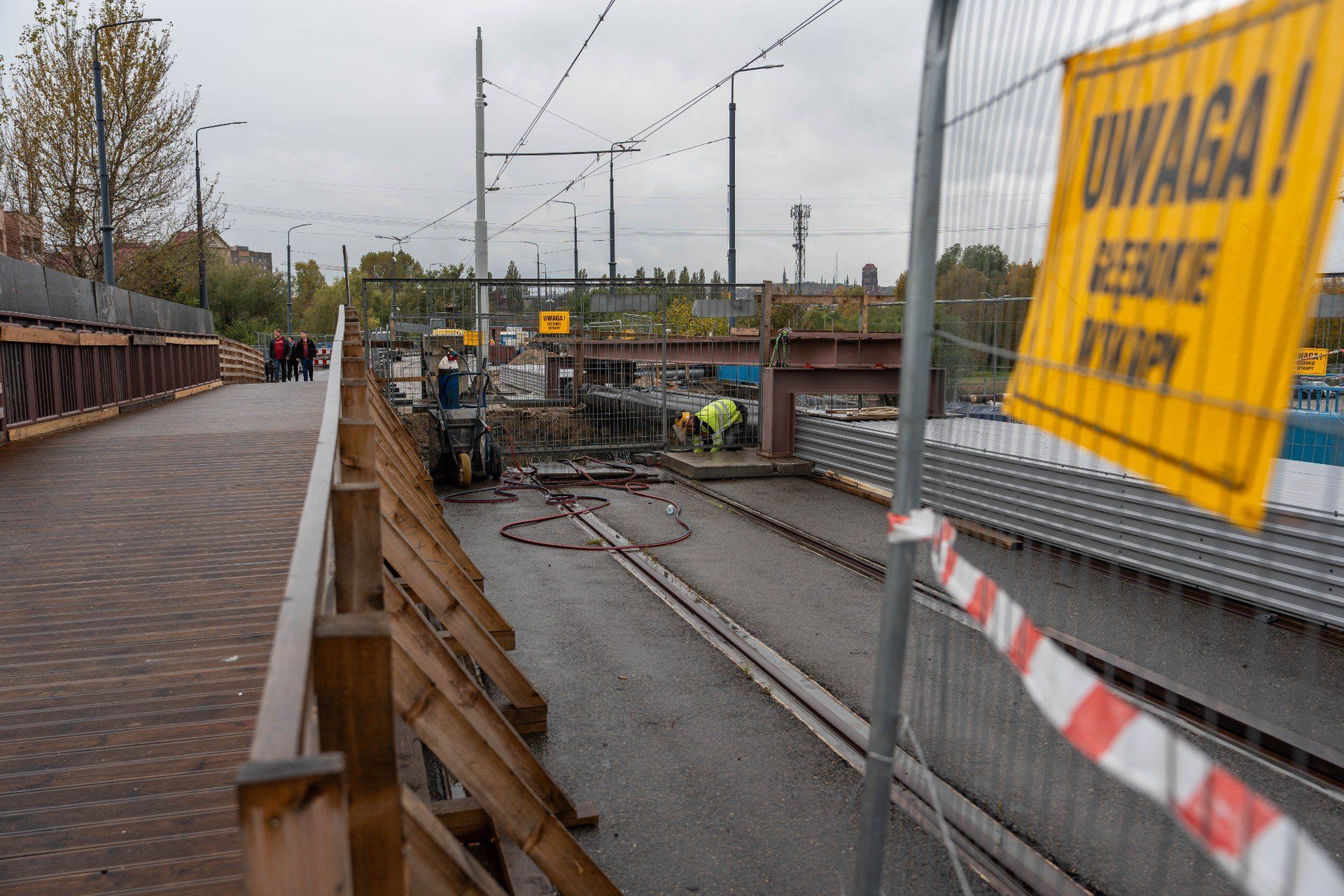 Remont Mostu Siennickiego. Trwają prace rozbiórkowe