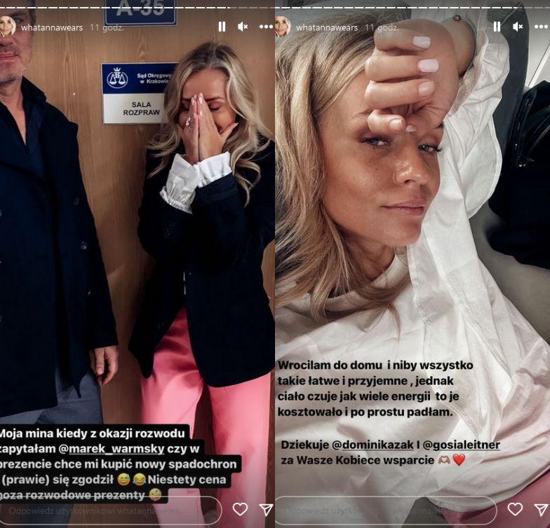 Anna Skura relacjonuje rozwód